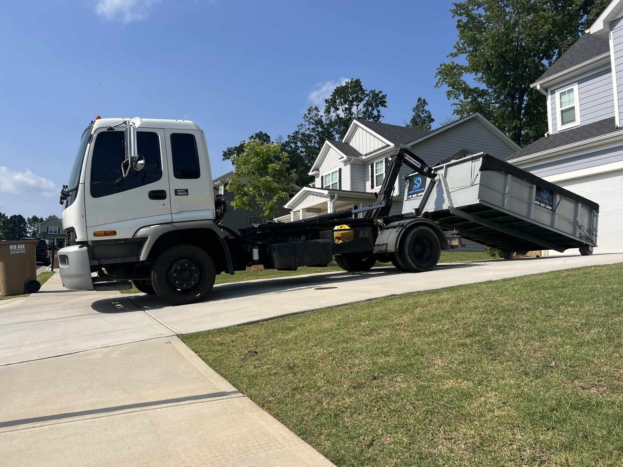 Roll Off Dumpster Residential Delivery