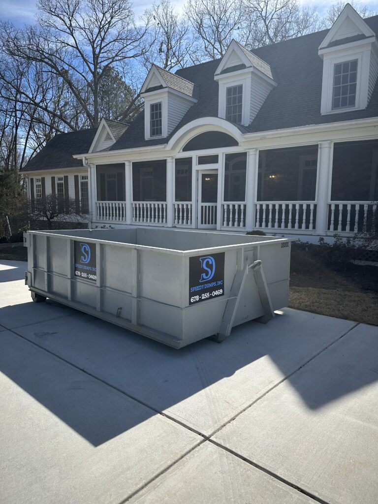 rent a dumpster in forsyth county