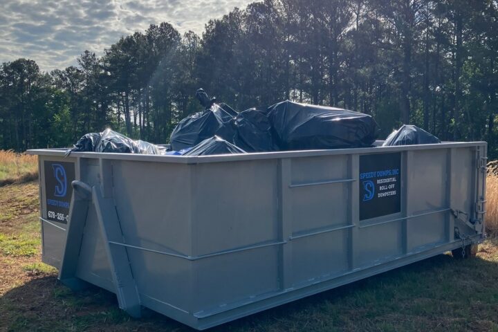 15 yard roll-off dumpster rental in Cumming, GA – Speedy Dumps