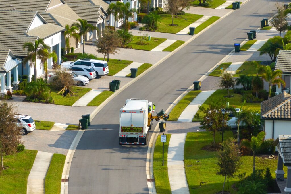 Curbside trash pickup gainesville ga