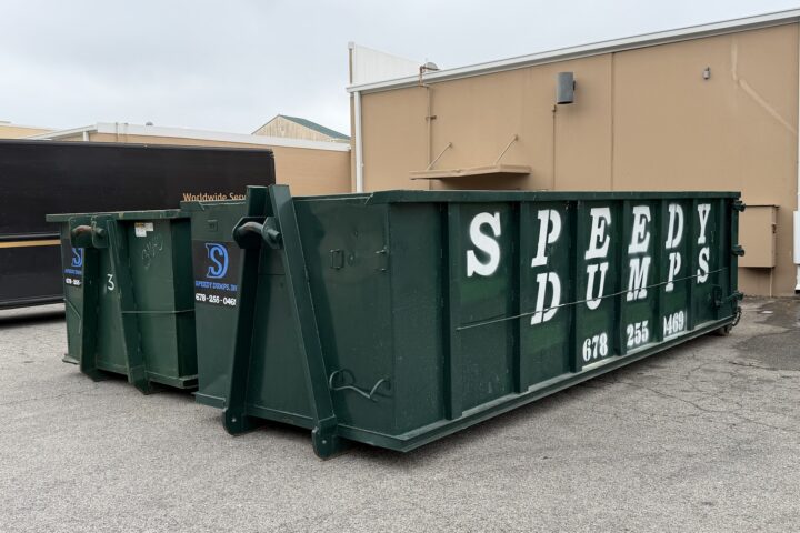 Speedy Dumps roll-off dumpster rental in Cumming, GA